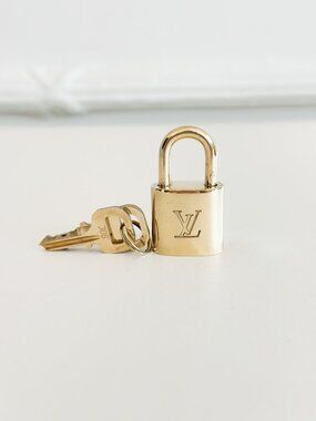 Louis Vuitton 306 Padlock and 2 Key Set